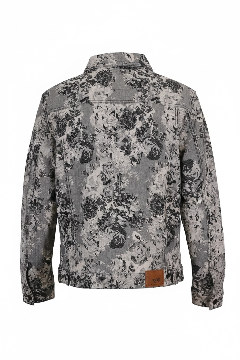 Floral Jacquard Jacket