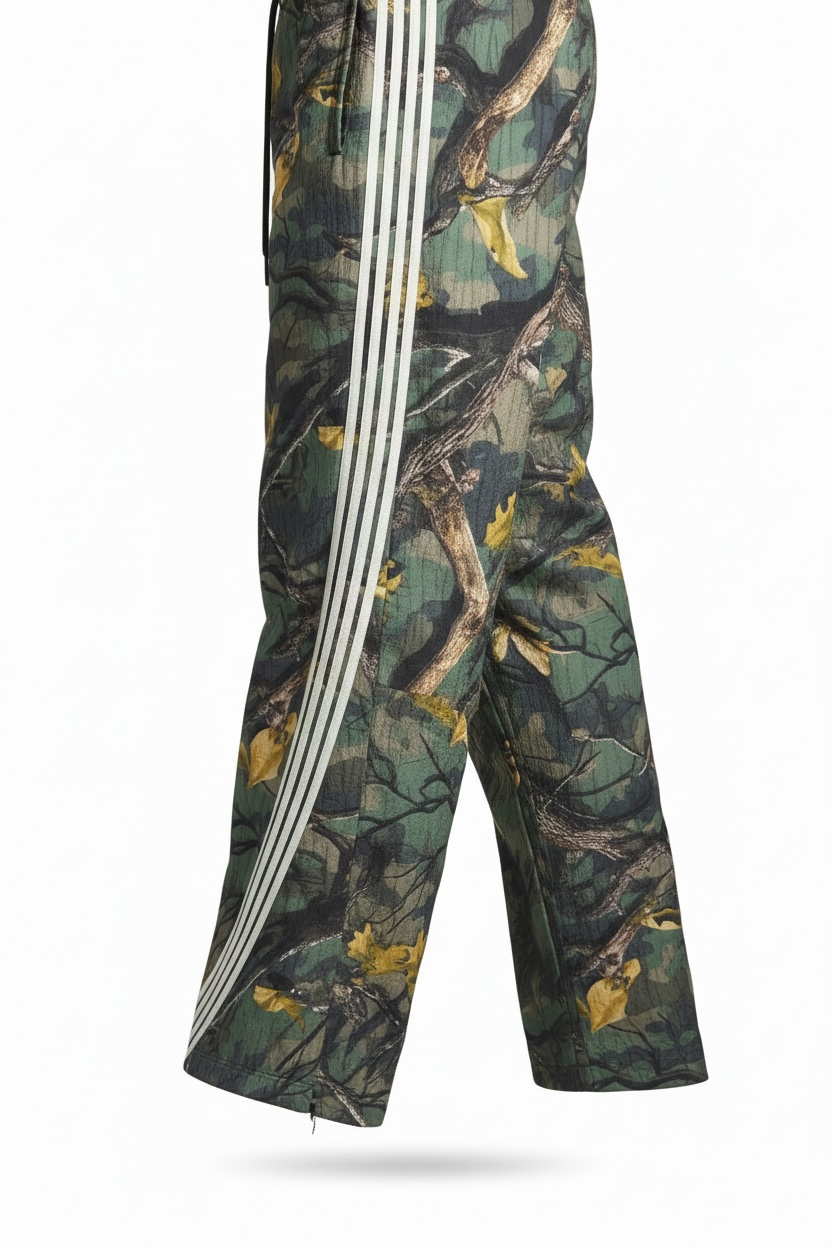 Camo Galaxy Stripe Windbreaker Pants