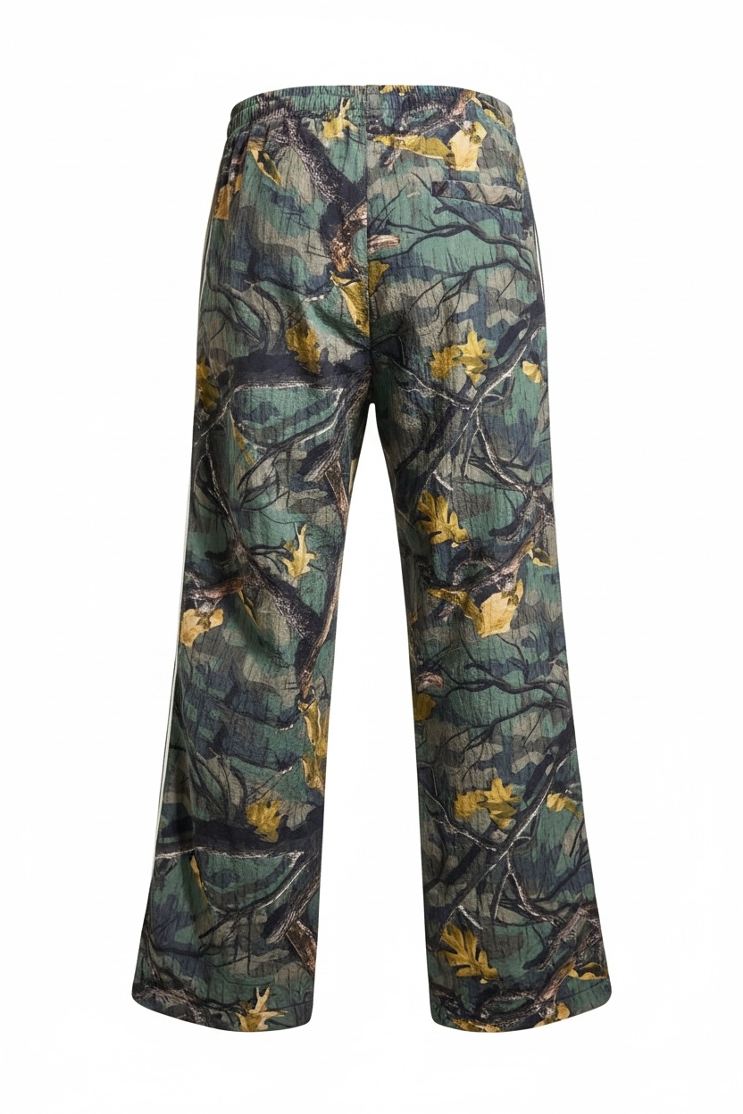 Camo Galaxy Stripe Windbreaker Pants