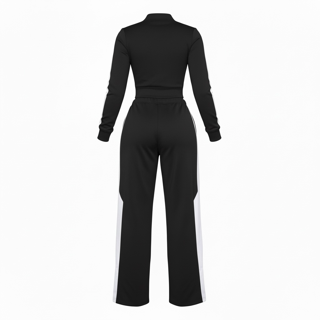 Corset Jacket Sweatpants Set