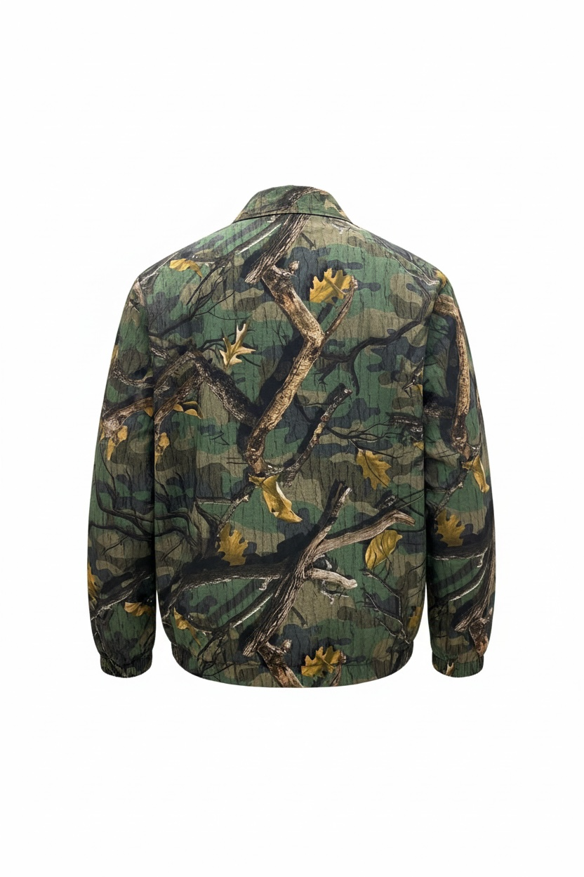 Camo Galaxy Stripe Windbreaker Jacket
