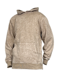 Men's Acid Wash Hoodie Khaki