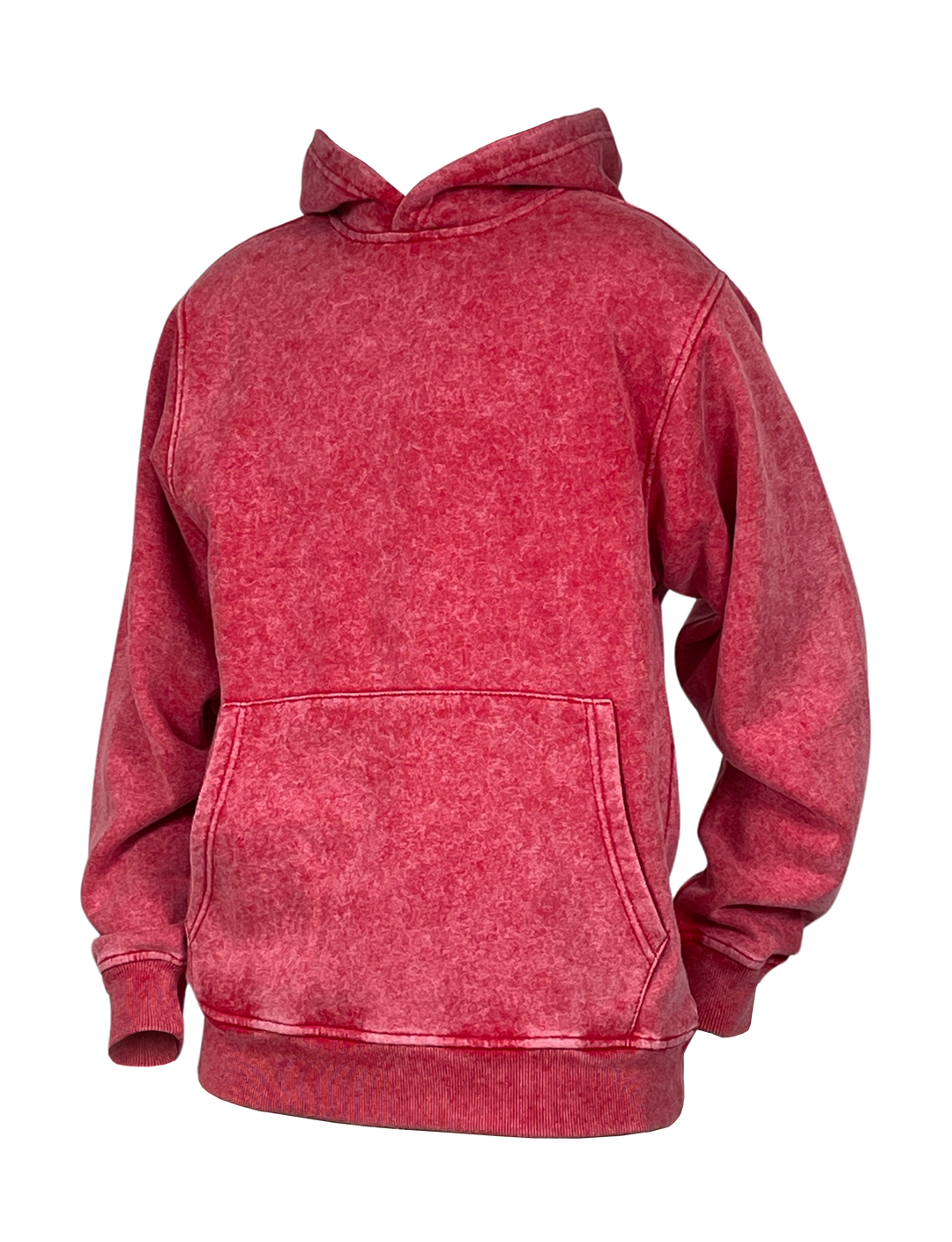 Men's Acid Wash Hoodie Khaki