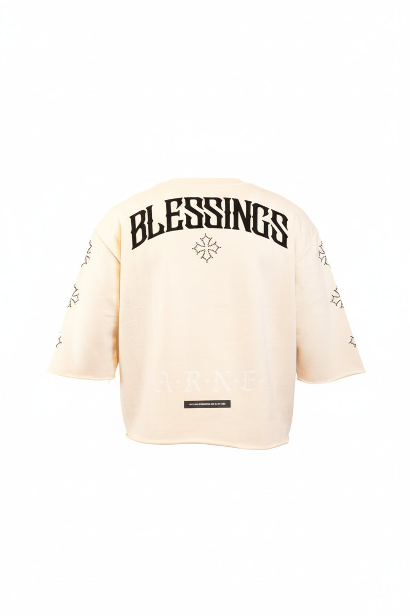 Blessings Boxy Crop Shirt