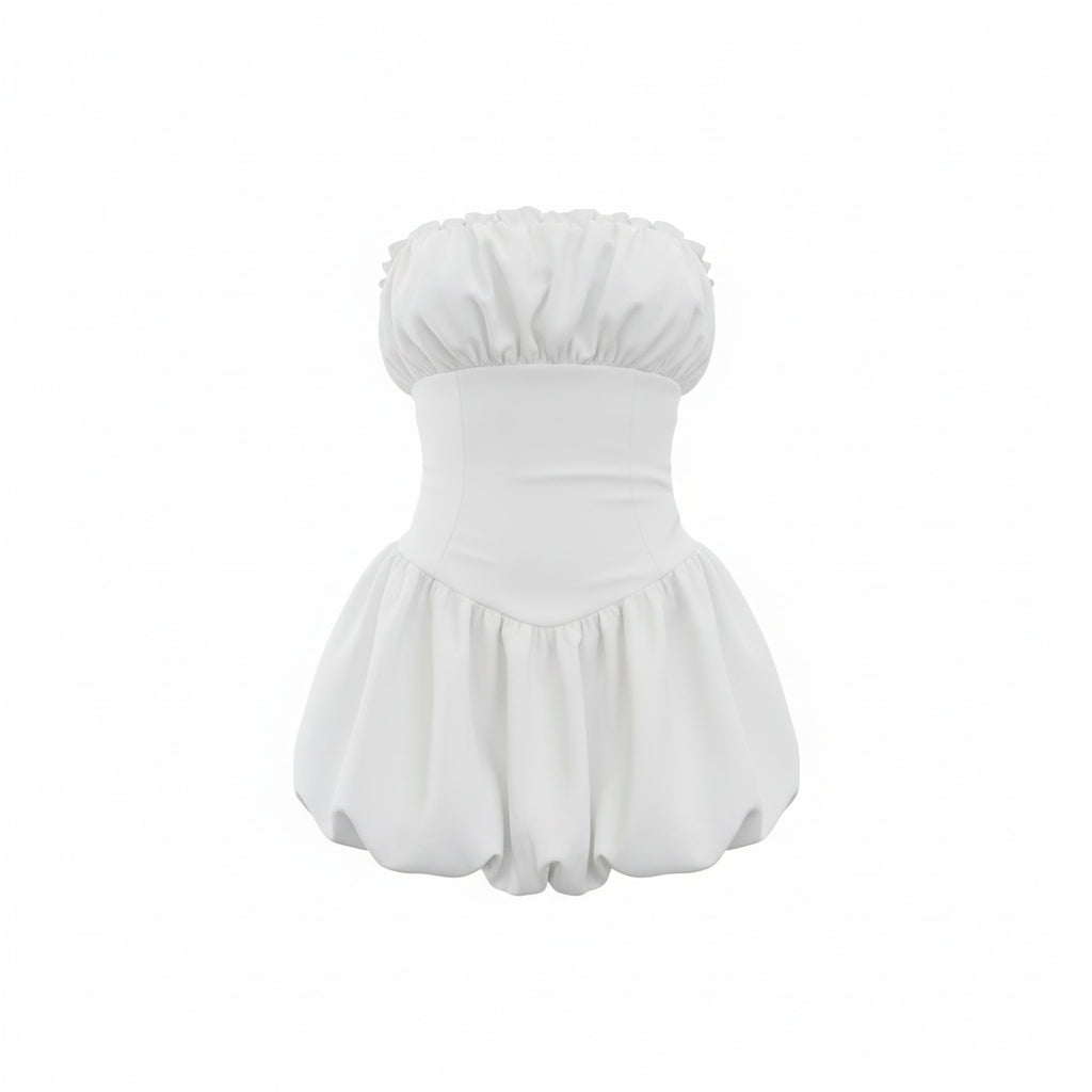 Strapless Bubble Dress