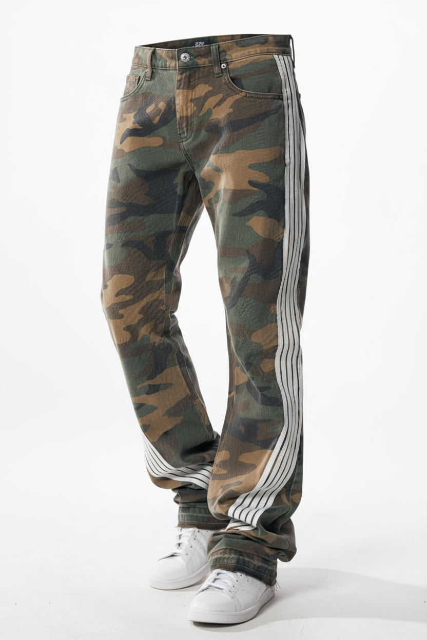 Galaxy Stripe Camo Jeans